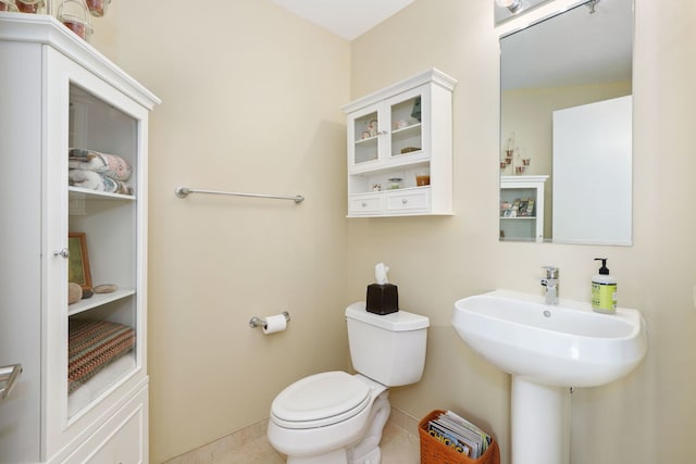 bathroom with toilet