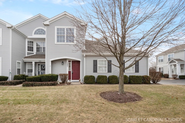 front of property featuring a front yard