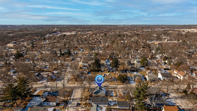 aerial view