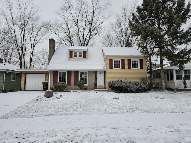 tri-level home featuring a garage