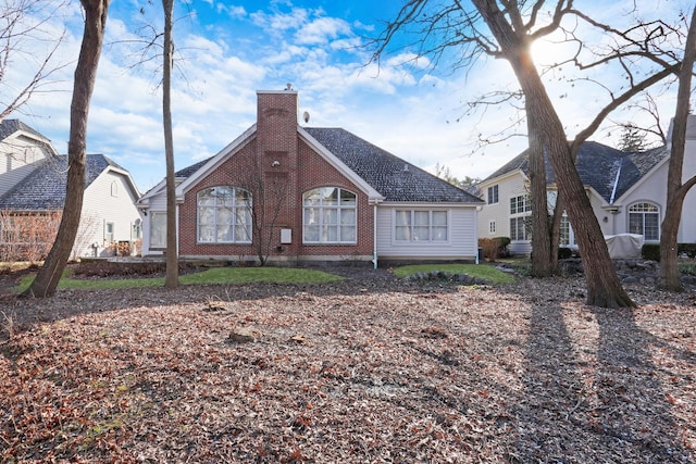 view of back of property