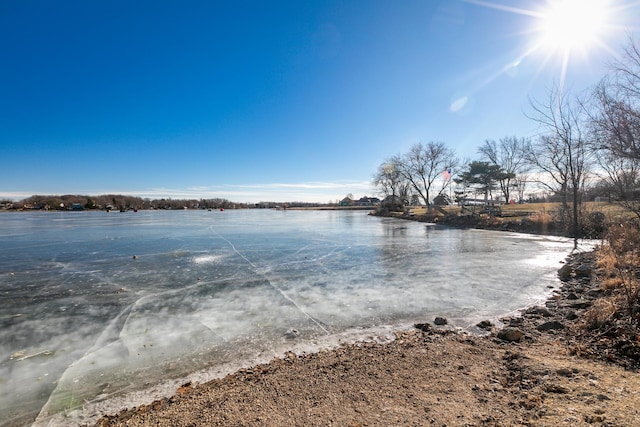 property view of water