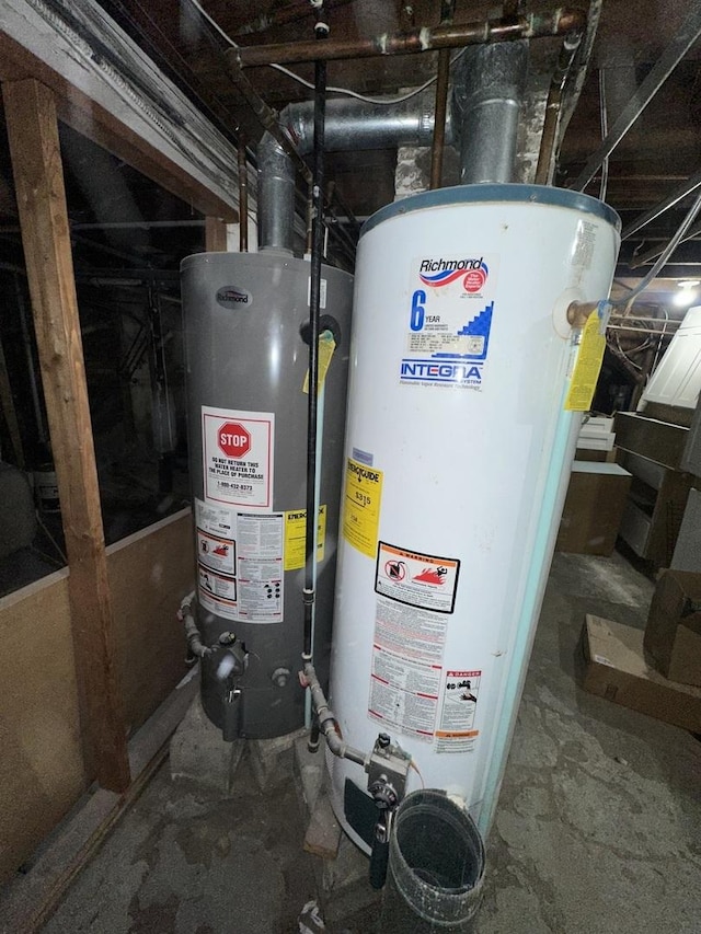 utilities with water heater