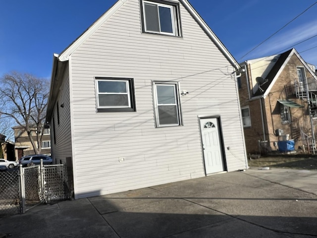 view of rear view of house