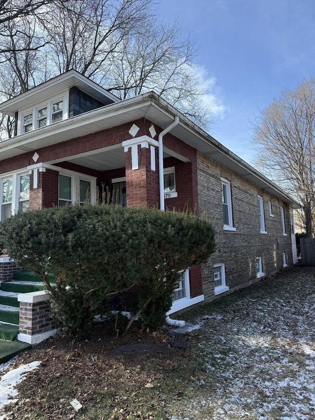 view of side of home