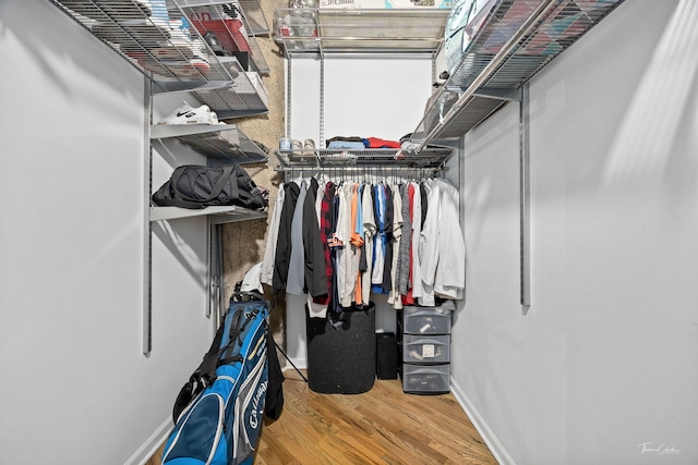 1000 W 15th St Unit 116, Chicago, IL 60608 - spacious closet with wood finished floors