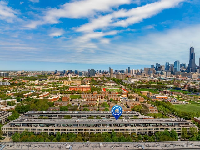 1000 W 15th St Unit 116, Chicago, IL 60608 - aerial view of a view of skyline