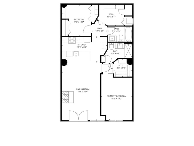 1000 W 15th St Unit 116, Chicago, IL 60608 - property floor plan
