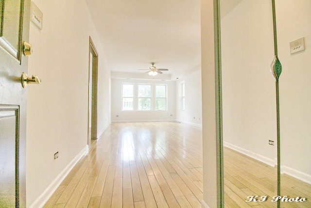 interior space featuring wood-type flooring