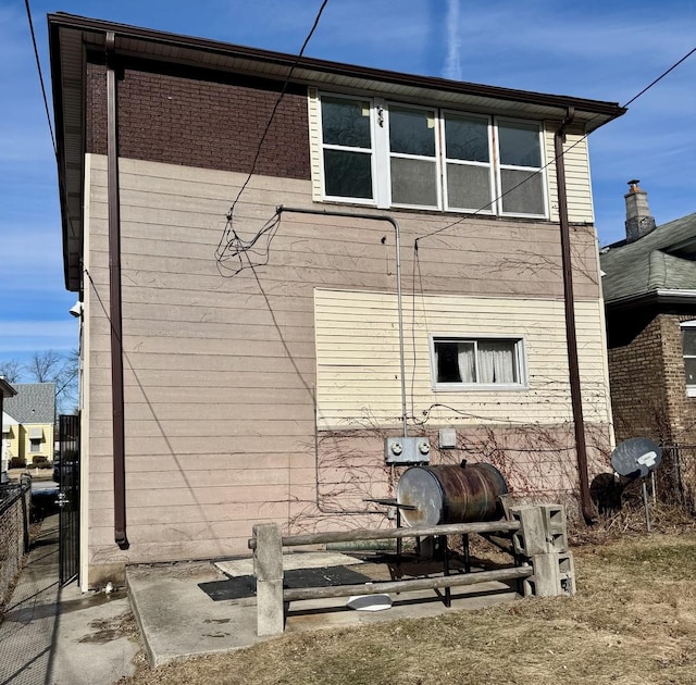 view of rear view of house