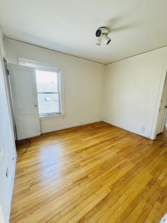 interior space with light wood-type flooring