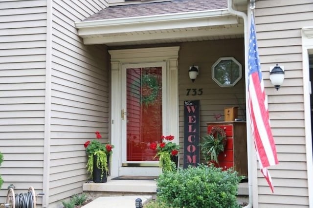 view of property entrance