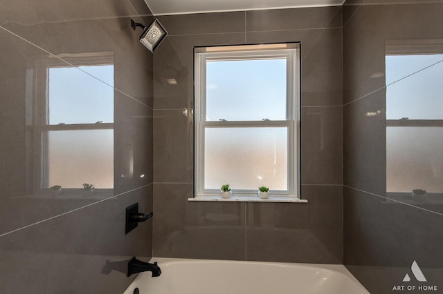 bathroom with  shower combination