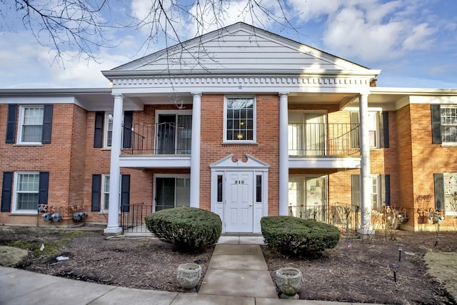 view of greek revival house