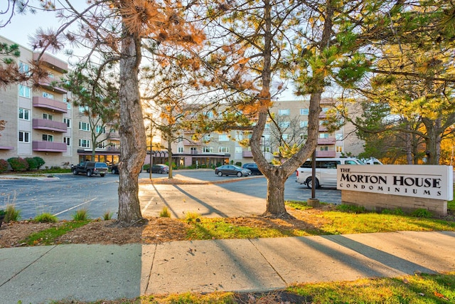 view of street with sidewalks