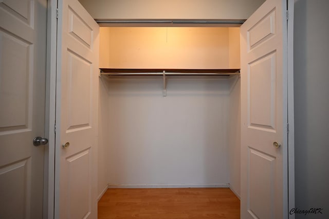 view of closet