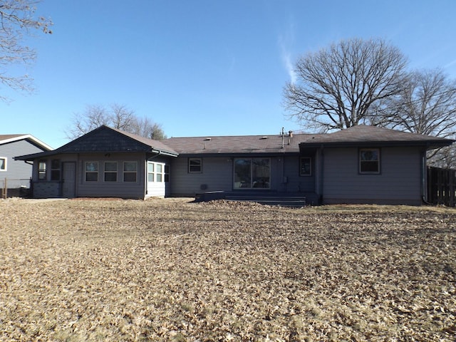 view of back of house