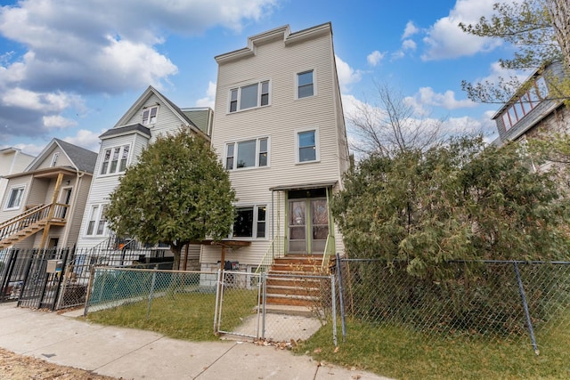 view of townhome / multi-family property