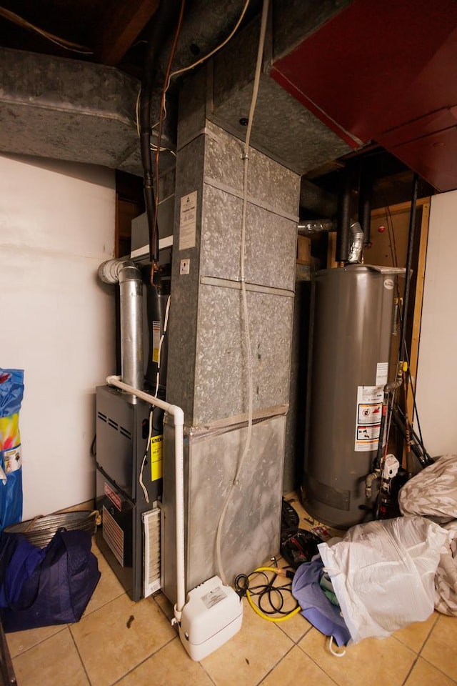 utilities with water heater