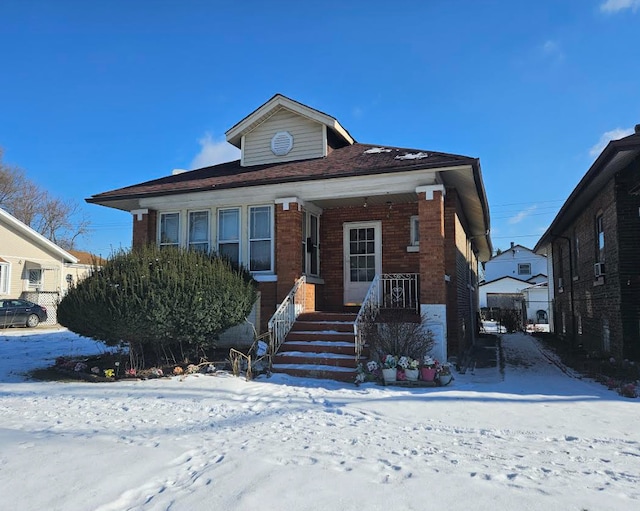 view of bungalow