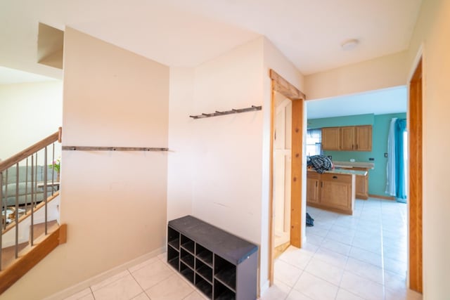 bathroom featuring tile patterned floors