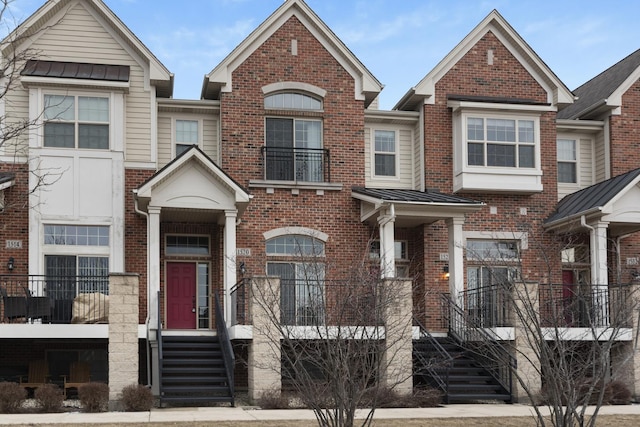 view of townhome / multi-family property