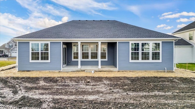 view of rear view of house