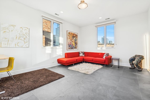 view of living room