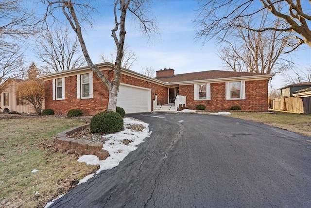 ranch-style house with a garage