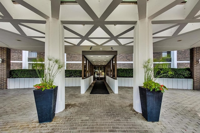 view of community lobby