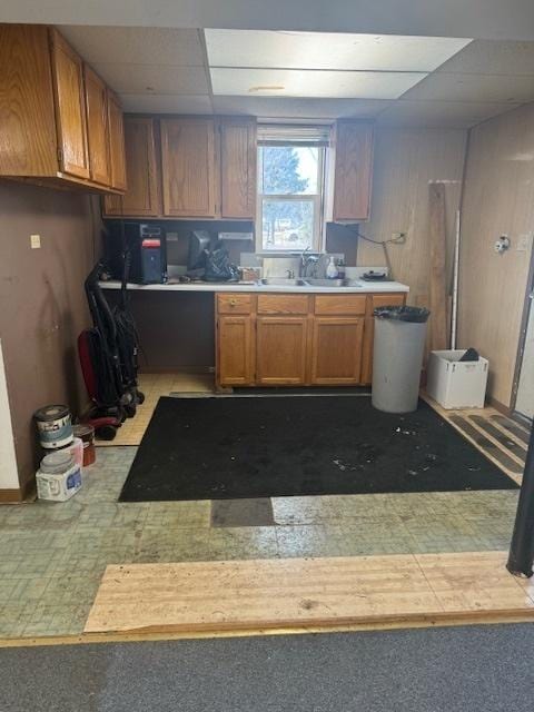 kitchen featuring sink