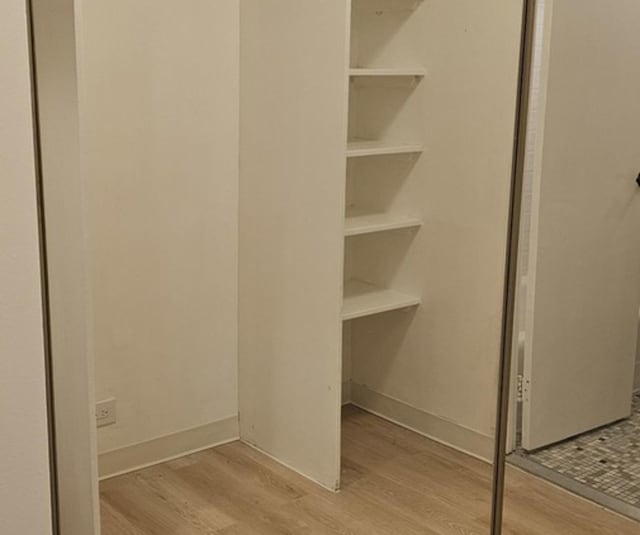 view of closet