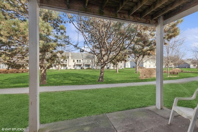 exterior space with a patio area