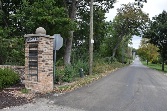 view of road