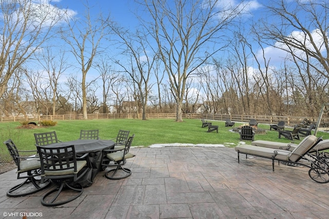 view of patio