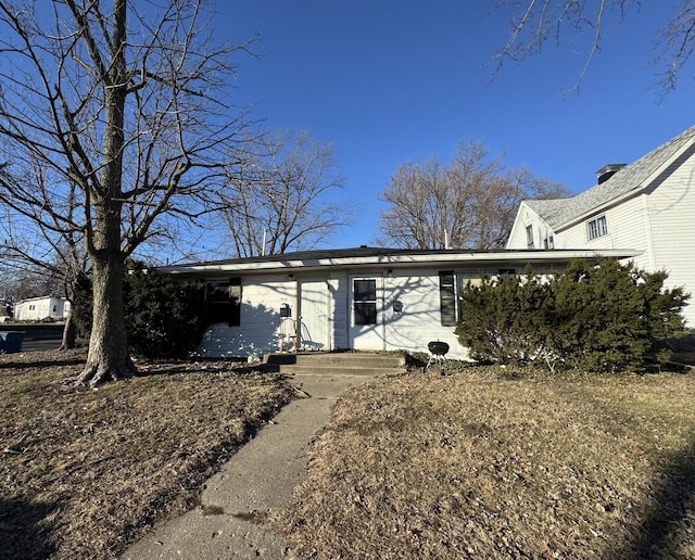 view of front of house