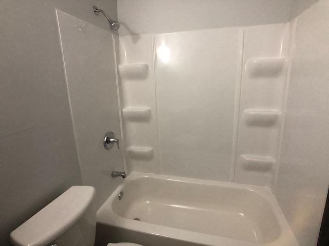 401 Robinson St, Danville, IL 61832 - bathroom with shower / bathtub combination and toilet