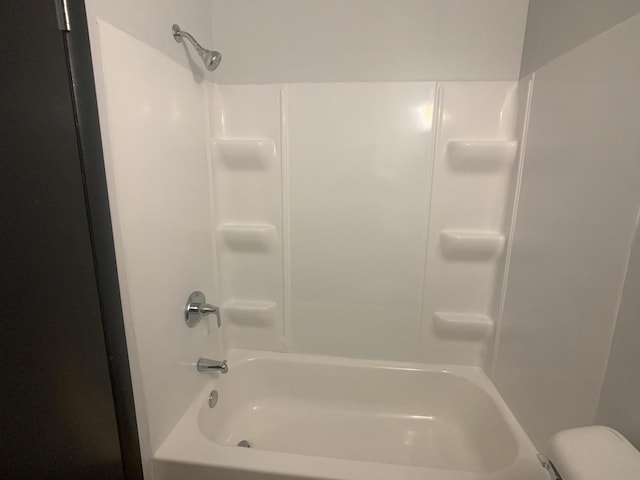 401 Robinson St, Danville, IL 61832 - bathroom with toilet and shower / bathing tub combination