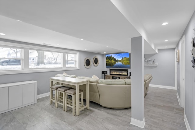 view of living room