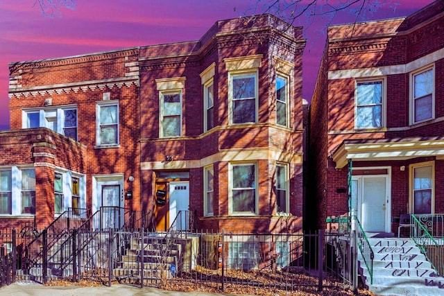 view of townhome / multi-family property