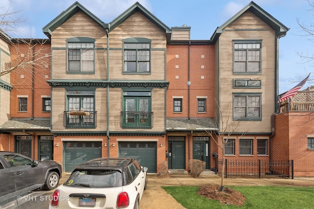 view of townhome / multi-family property