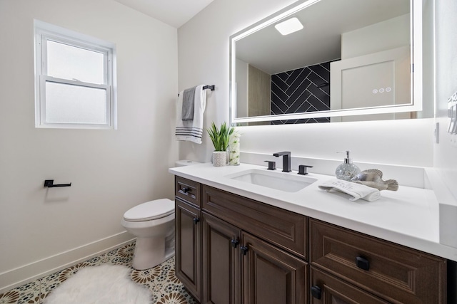 4932 Brummel St, Skokie, IL 60077 - bathroom featuring vanity and baseboards