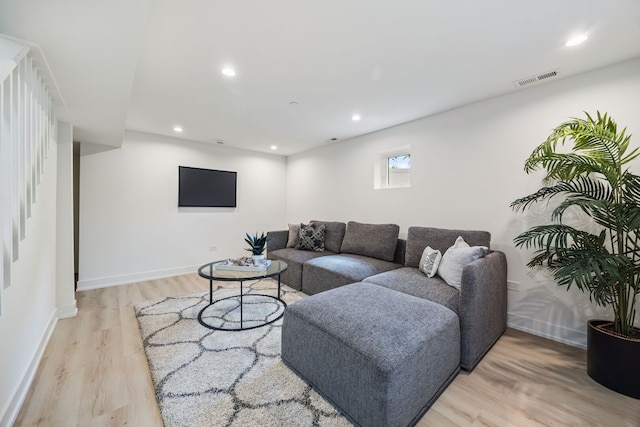 4932 Brummel St, Skokie, IL 60077 - living area with light wood finished floors and recessed lighting