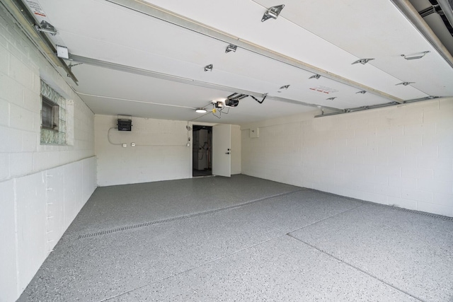 4932 Brummel St, Skokie, IL 60077 - garage with concrete block wall