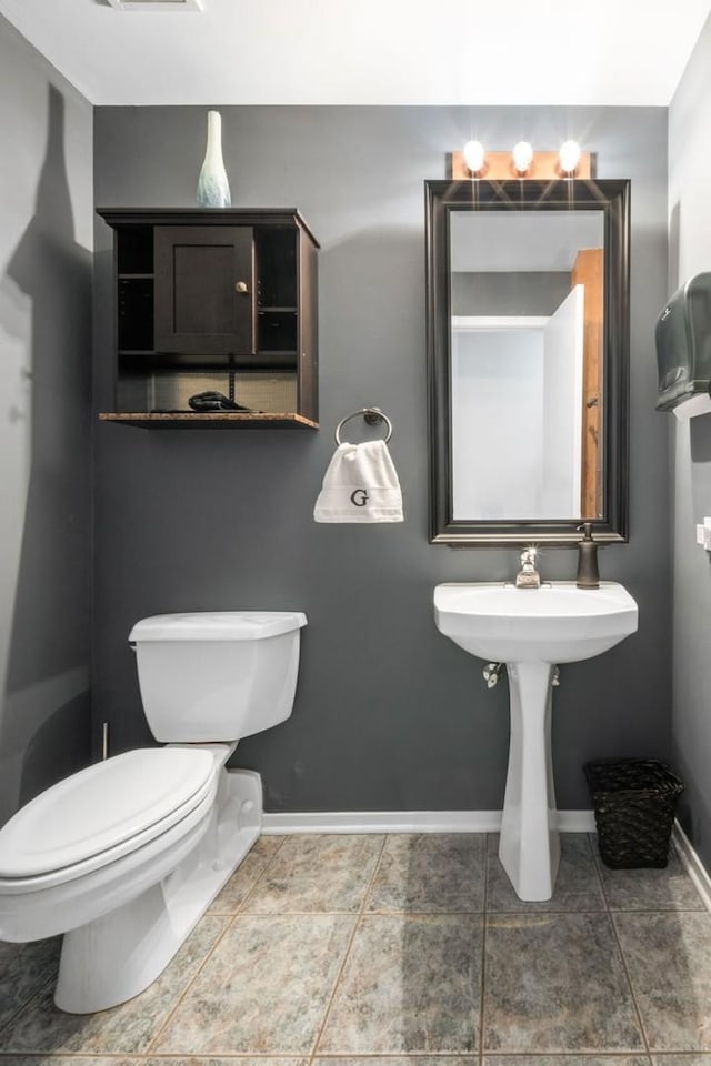 bathroom with toilet