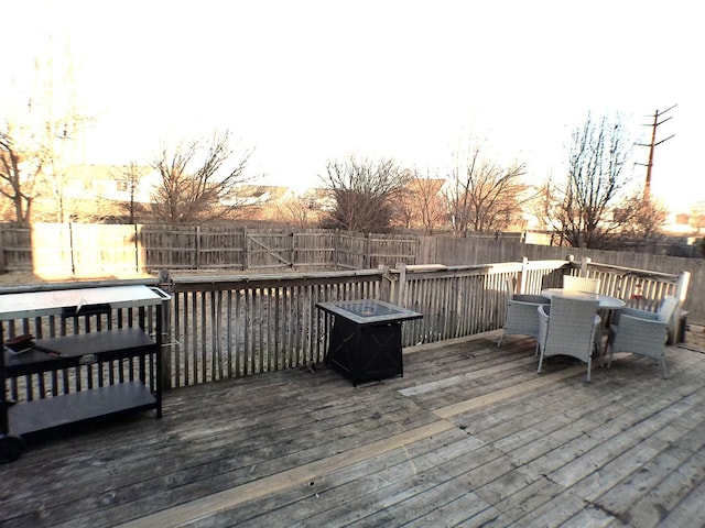 view of deck