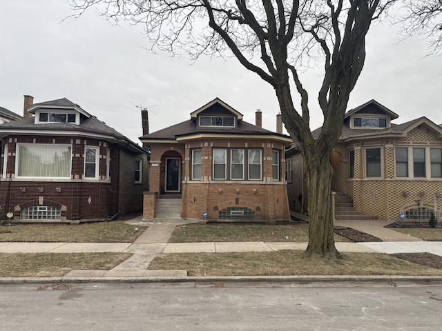 view of bungalow-style home