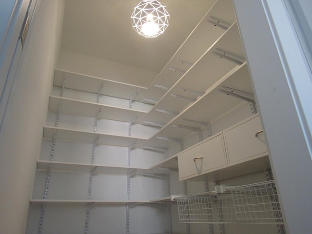 view of pantry