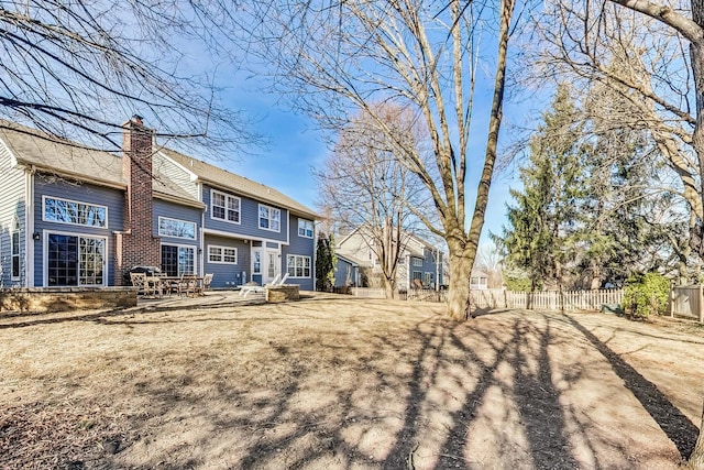 view of rear view of house