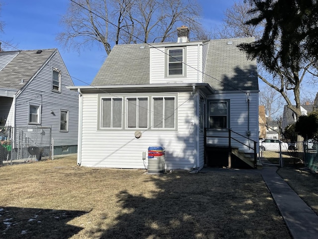 view of rear view of house